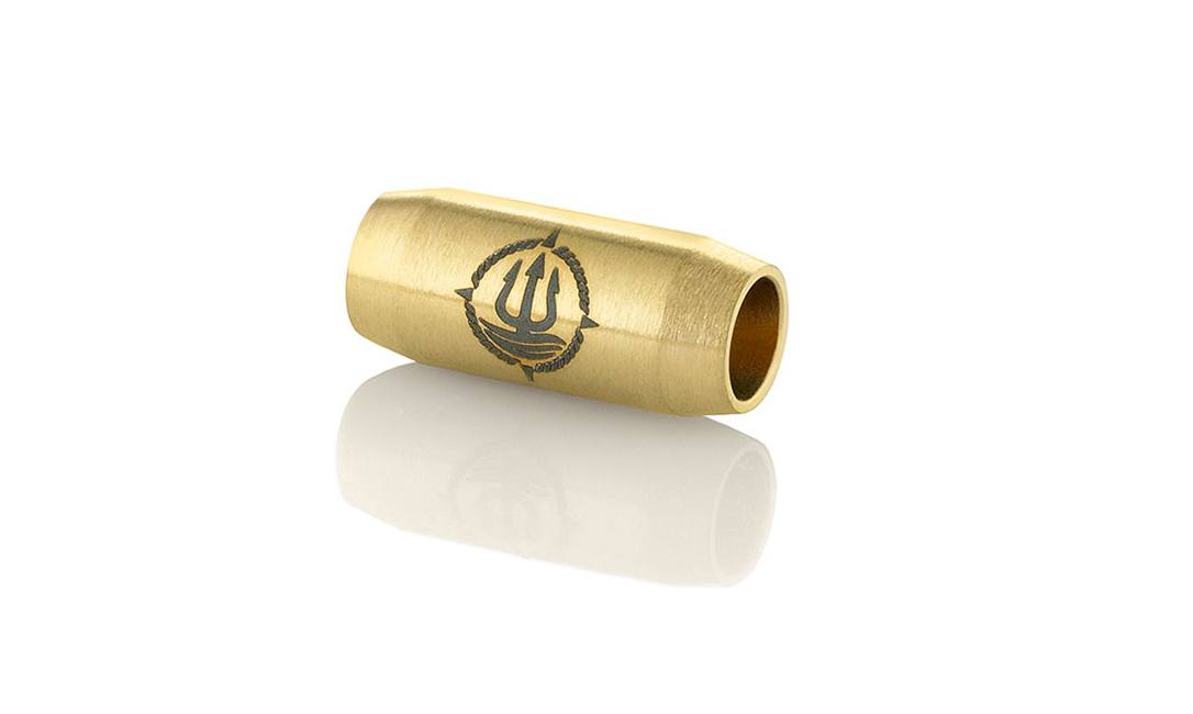 Verschluss gold 4mm "Admiral" Seemannsgarn