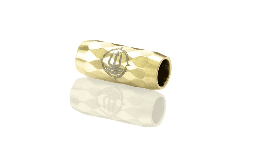 Verschluss gold facettiert 4mm "Admiral X"