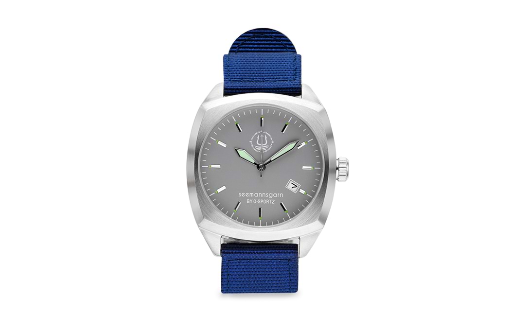 Seemannsgarn_maritime_Uhr_Edelstahl_Segeltau