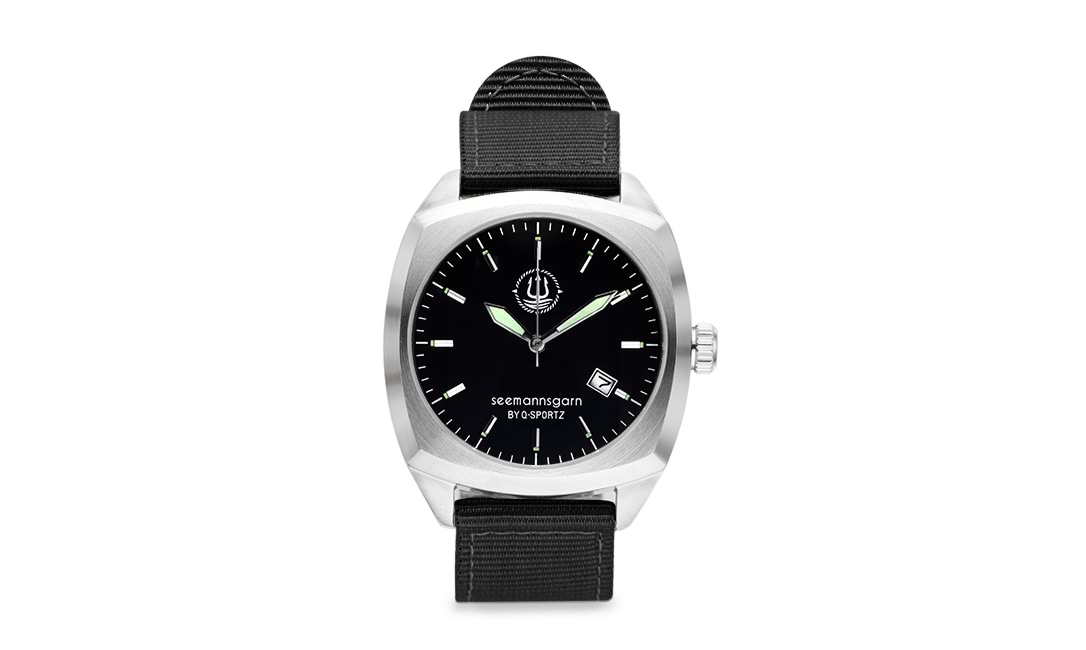Seemannsgarn_maritime_Uhr_Edelstahl_Segeltau