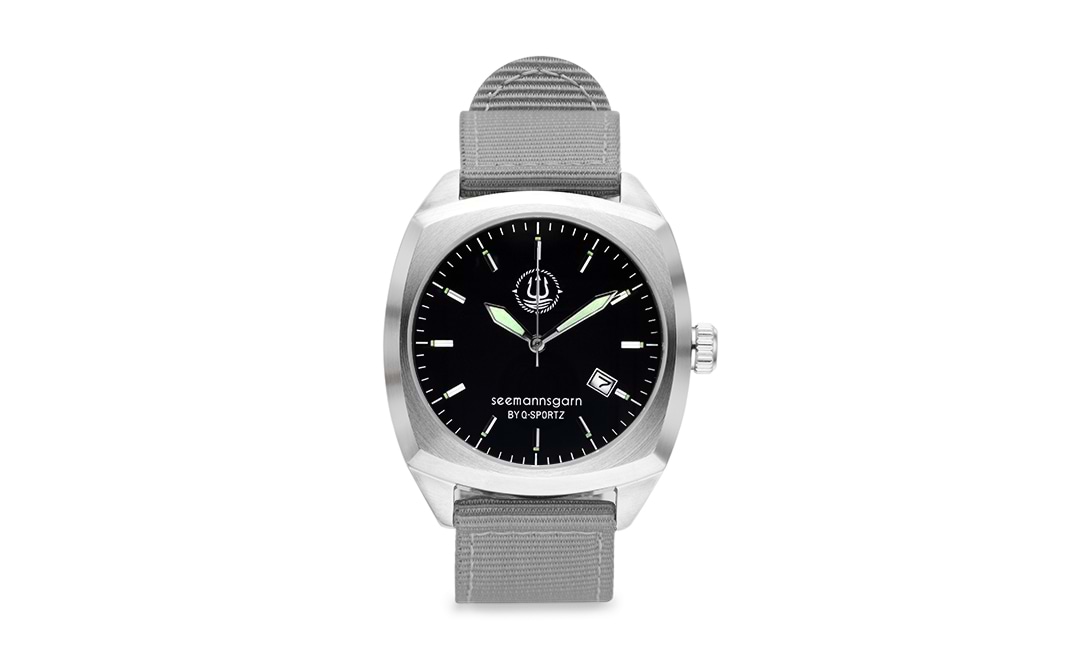 Seemannsgarn_maritime_Uhr_Edelstahl_Segeltau