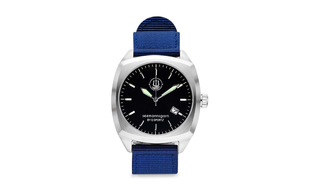Seemannsgarn_maritime_Uhr_Edelstahl_Segeltau