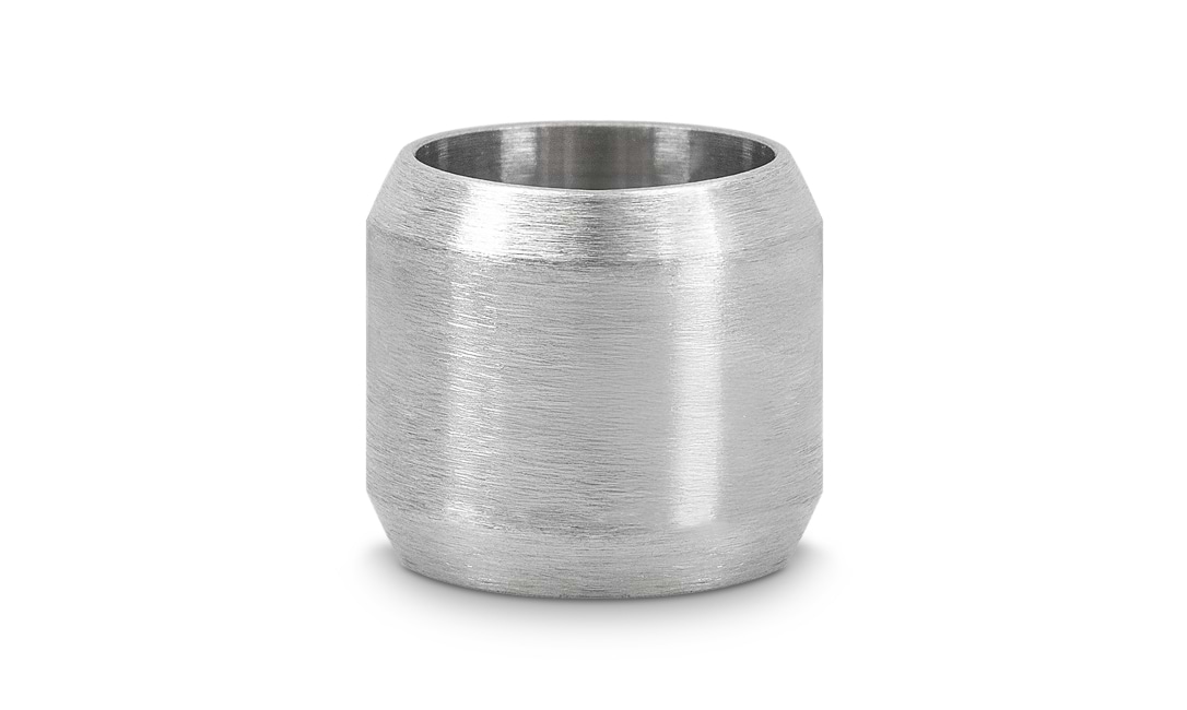 Bead "Individuelle Gravur" für 8mm-Bänder stahlfarben
