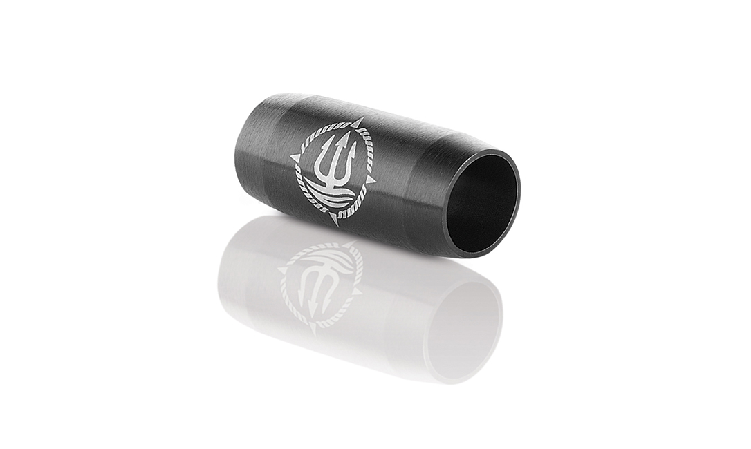 Verschluss schwarz 6mm "Fähnrich"