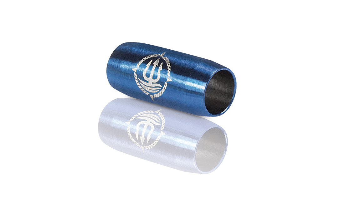 Verschluss blau 6mm "Steuermann"