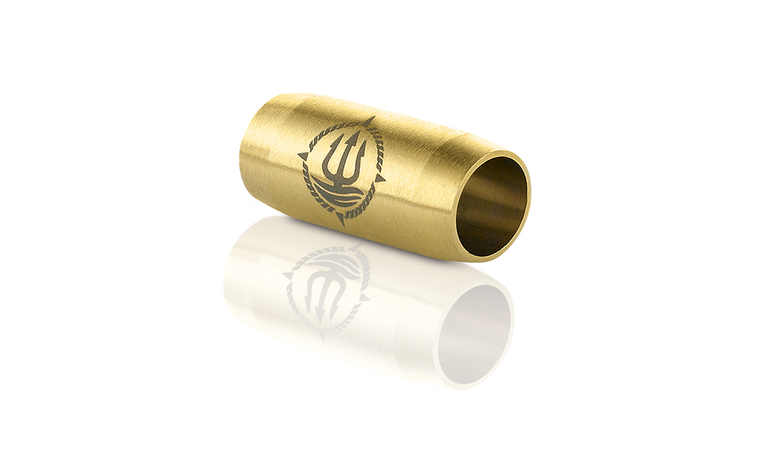 Verschluss gold 6mm "Admiral"