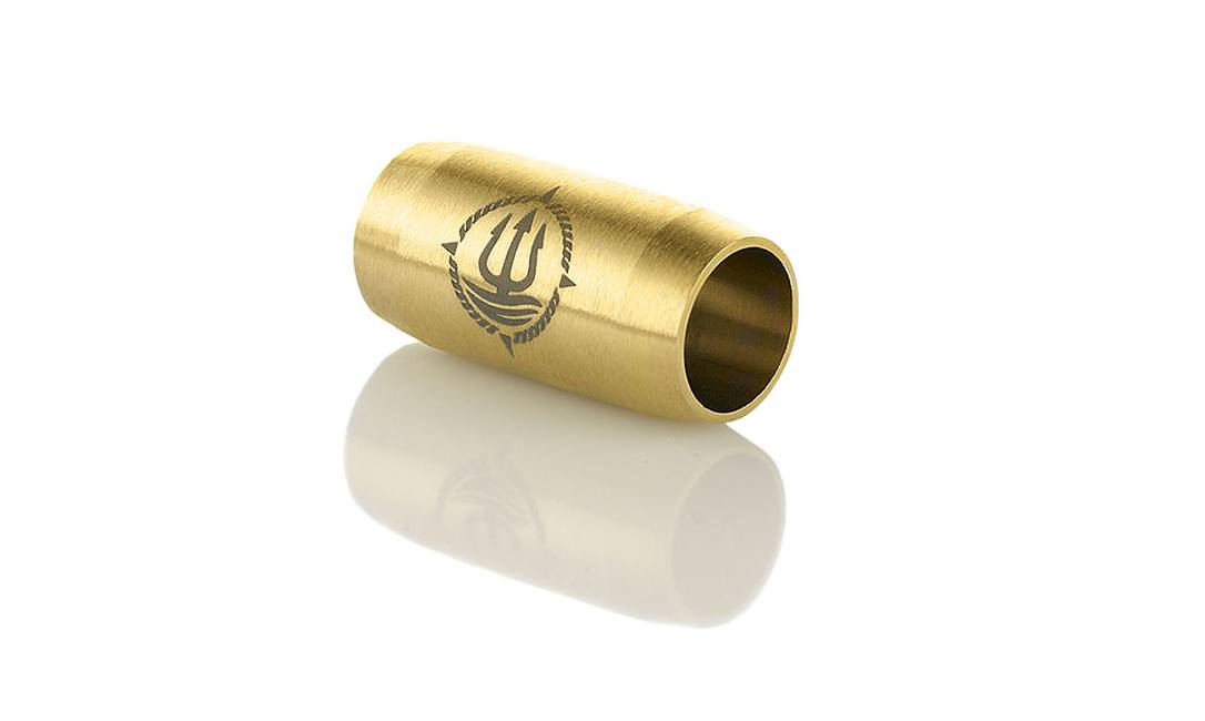 Verschluss gold 8mm "Admiral" Seemannsgarn