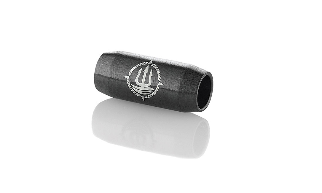 Verschluss schwarz 4mm "Fähnrich" Seemannsgarn